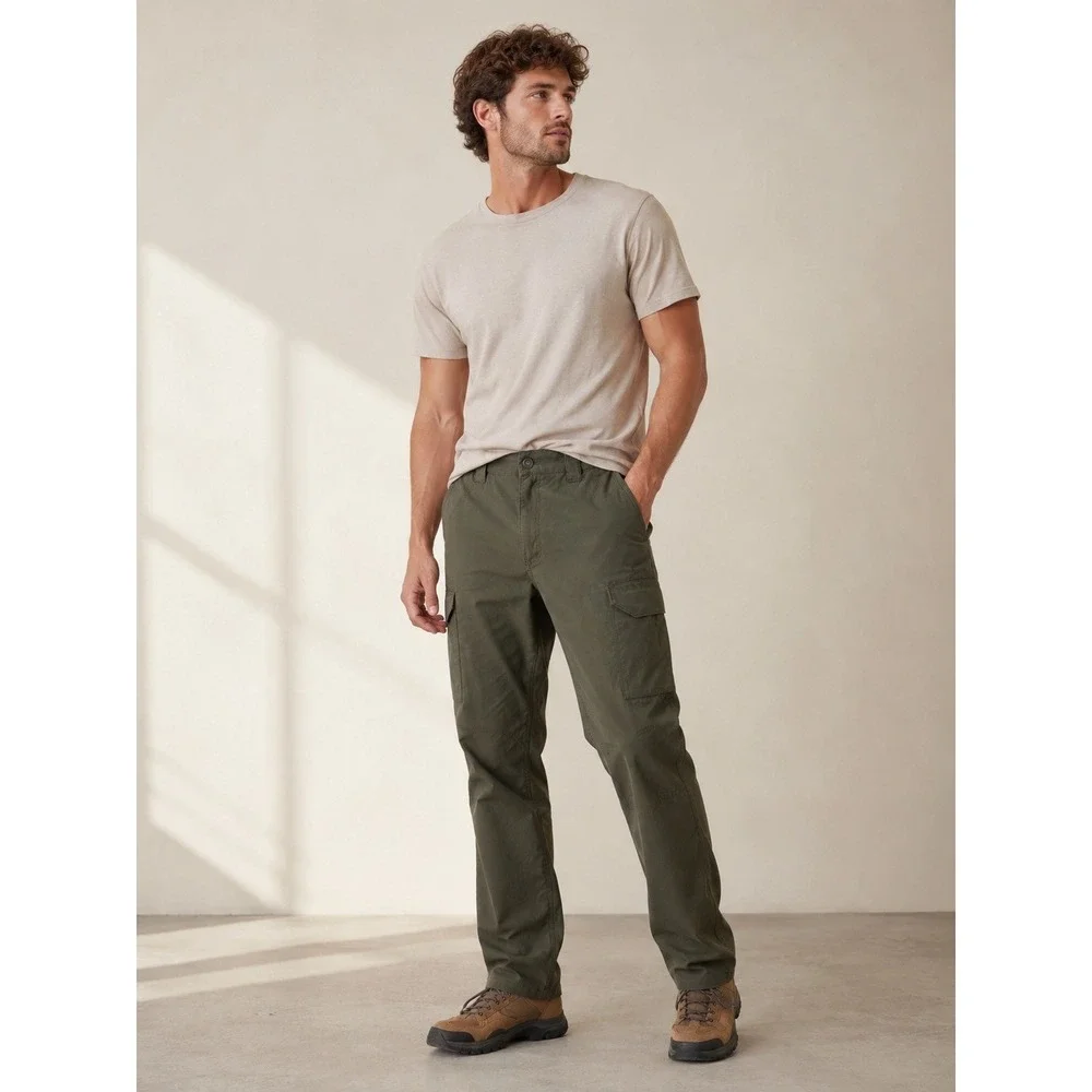 First Tactical Cargo Pants Mens 34x36 Green Ripstop‎ Tactical Utility Trousers